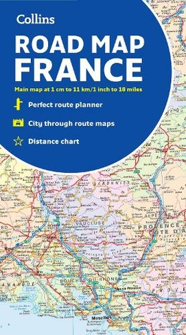 Collins Map of France: (New edition)