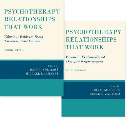 Psychotherapy Relationships that Work, 2 vol set: (3rd Revised edition)
