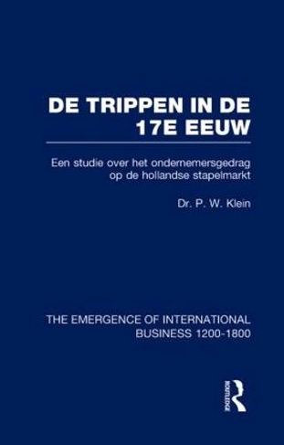 De Trippen In De 17e Eeuw   V7: (The Rise of International Business)