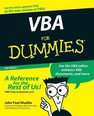 VBA For Dummies: (5th edition)