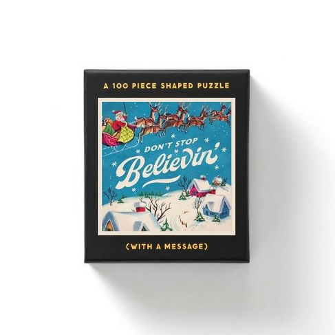 Mini Dont Stop Believin Gift Puzzle