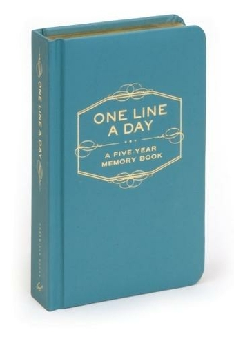 One Line A Day: A Five-Year Memory Book: (One Line a Day)