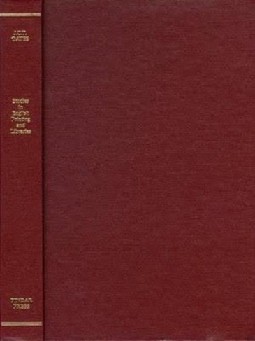 Studies in English Printing and Libraries: (Studies in the History of Printing)