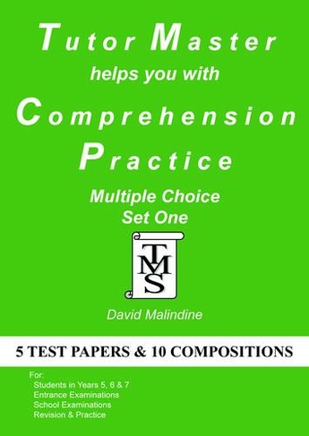 Tutor Master Helps You with Comprehension Practice: Multiple Choice Set One