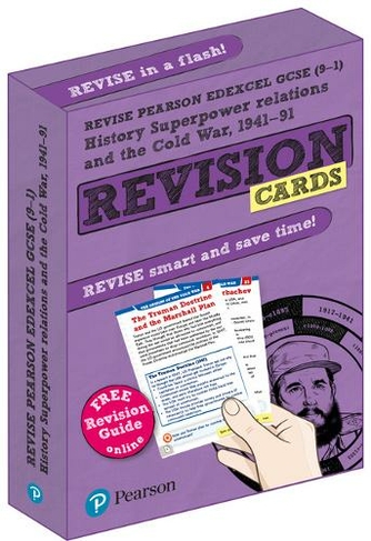 Revise Edexcel GCSE (9-1) History: Superpower Relations and the Cold War Revision Cards (with free online Revision Guide and Workbook): For 2024 and 2025 exams: (Revise Edexcel GCSE History 16)