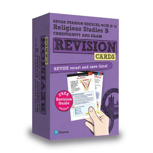 Pearson REVISE Edexcel GCSE Religious Studies Christianity and Islam Revision Cards (with free online Revision Guide): For 2024 and 2025 assessments and exams (Revise Edexcel GCSE Religious Studies 16): (Revise Edexcel GCSE Religious Studies 16)