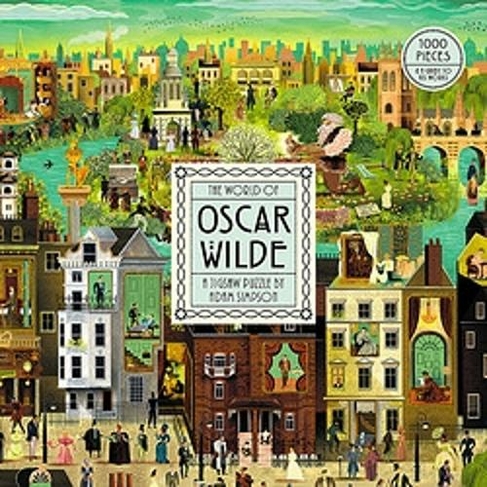 The World of Oscar Wilde: A 1000-piece jigsaw puzzle by Adam Simpson
