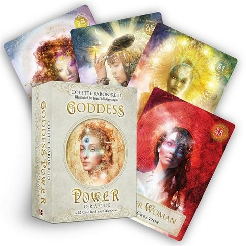 Goddess Power Oracle (Standard Edition): A 52-Card Deck and Guidebook - Goddess Love Oracle Cards for Healing, Inspiration and Divination