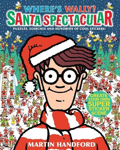Where's Wally? Santa Spectacular Sticker Activity Book: (Where's Wally?)