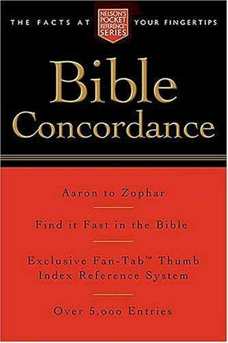 Pocket Bible Concordance: Nelson's Pocket Reference Series (Nelson's Pocket Reference Series)