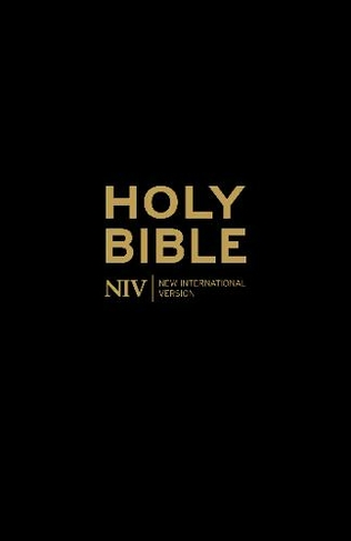 NIV Holy Bible - Anglicised Black Gift and Award: (New International Version)