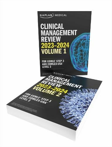 Clinical Management Complete 2-Book Subject Review 2023-2024: Lecture Notes for USMLE Step 3 and COMLEX-USA Level 3 (USMLE Prep)