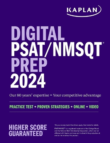 Digital PSAT/NMSQT Prep 2024 with 1 Full Length Practice Test, Practice Questions, and Quizzes: (Kaplan Test Prep)