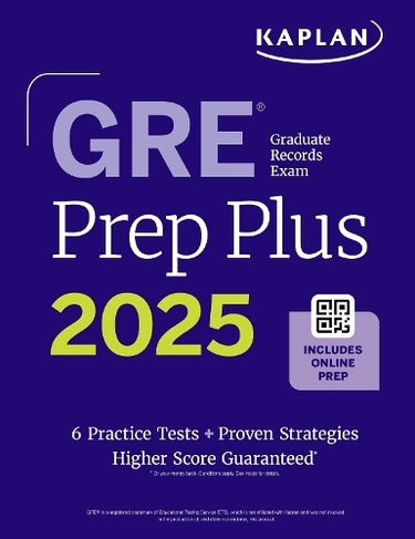 GRE Prep Plus 2025: (Kaplan Test Prep)