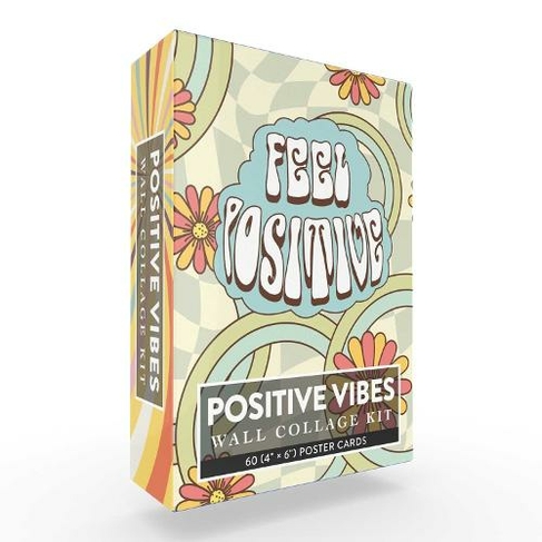 Positive Vibes Wall Collage Kit: 60 (4" x 6") Poster Cards (Collage Kits)