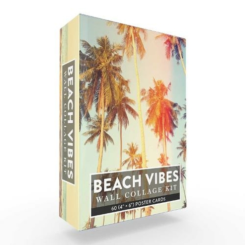 Beach Vibes Wall Collage Kit: 60 (4" x 6") Poster Cards (Collage Kits)