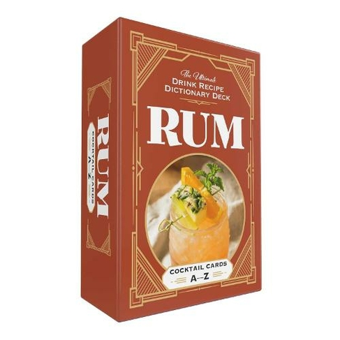 Rum Cocktail Cards A-Z: The Ultimate Drink Recipe Dictionary Deck (Cocktail Recipe Deck)