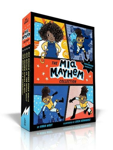 The Mia Mayhem Collection (Boxed Set): Mia Mayhem Is a Superhero!; Mia Mayhem Learns to Fly!; Mia Mayhem vs. The Super Bully; Mia Mayhem Breaks Down Walls (Mia Mayhem Boxed Set)