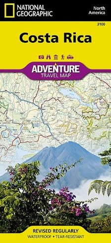 Costa Rica: Travel Maps International Adventure Map