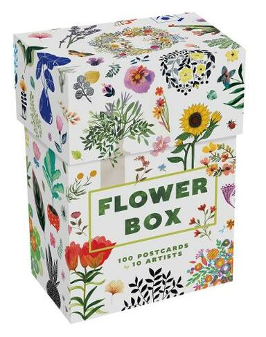 Flower Box Postcards: 100 Postcards by 10 artists