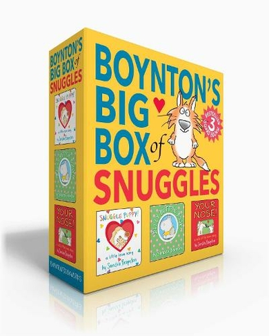 Boynton's Big Box of Snuggles (Boxed Set): Snuggle Puppy!; Belly Button Book!; Your Nose! (Boynton on Board Boxed Set)