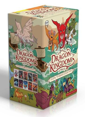 Dragon Kingdom of Wrenly An Epic Ten-Book Collection (Includes Poster!) (Boxed Set): The Coldfire Curse; Shadow Hills; Night Hunt; Ghost Island; Inferno New Year; Ice Dragon; Cinder's Flame; The Shattered Shore; Legion of Lava; Out of Darkness (Dragon Kingdom of Wrenly Boxed Set)