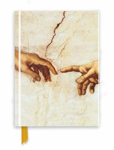 Michelangelo: Creation Hands (Foiled Journal): (Flame Tree Notebooks New edition)