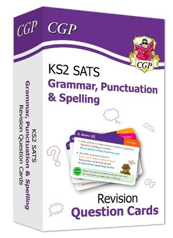 KS2 English SATS Revision Question Cards: Grammar, Punctuation & Spelling (for the 2024 tests): (CGP SATS English)