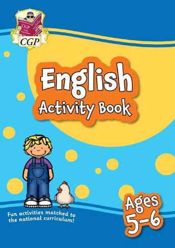 English Activity Book for Ages 5-6 (Year 1): (CGP KS1 Activity Books and Cards)