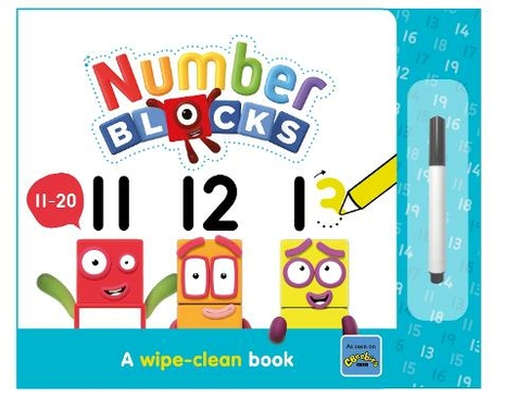 Numberblocks 11-20: A Wipe-Clean Book: (Numberblock Wipe Clean Titles)