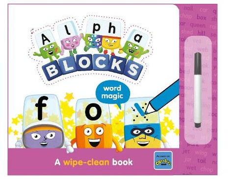 Alphablocks Word Magic: A Wipe-Clean Book: (Numberblock Wipe Clean Titles)