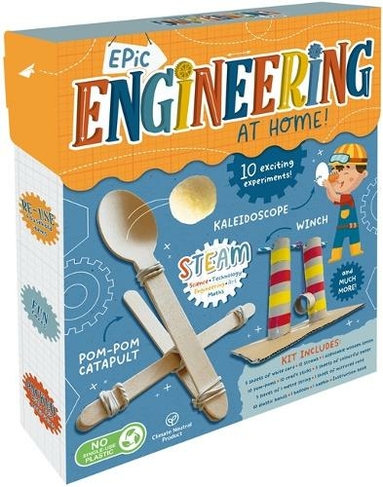 Epic Engineering At Home!: (Children's Science Kit)