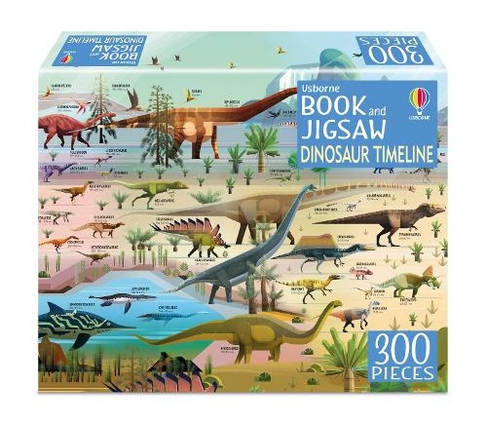 Book and Jigsaw Dinosaur Timeline: (Usborne Book and Jigsaw)
