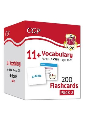 11+ Vocabulary Flashcards for Ages 10-11 - Pack 2: (CGP 11+ Ages 10-11)