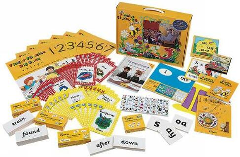 Jolly Phonics Starter Kit Extended: In Precursive Letters (British English edition) (Extended edition)