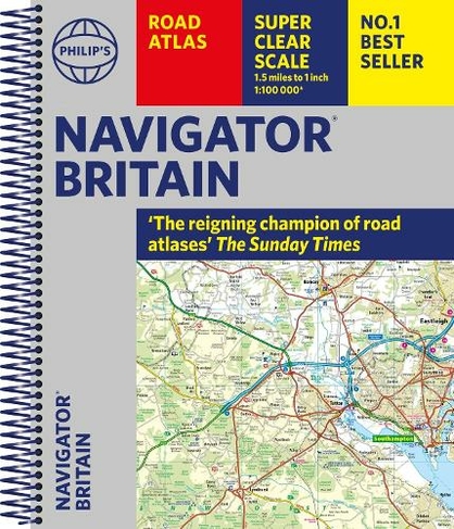 Philip's Navigator Britain: Spiral: (Philip's Road Atlases)