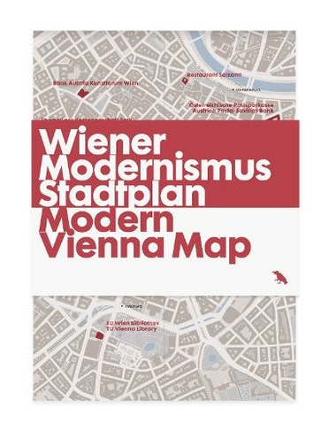 Modern Vienna Map: Wiener Modernismus Stadtplan