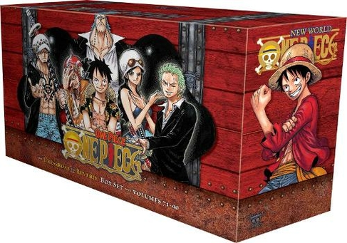 One Piece Box Set 4: Dressrosa to Reverie: Volumes 71-90 with Premium (One Piece Box Sets 4)