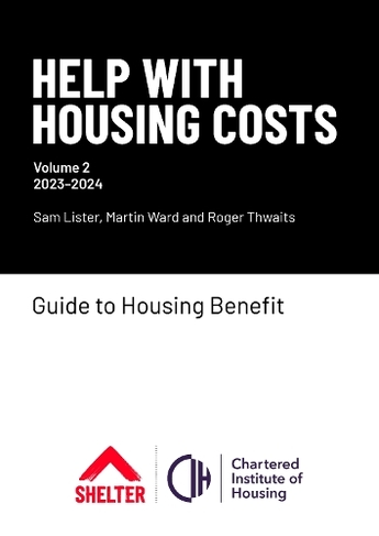 Help with Housing Costs: Volume 2: Guide to Housing Benefit, 2023-24