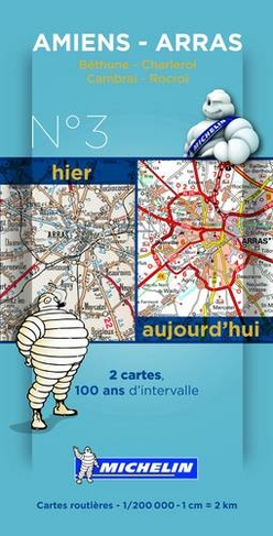 Amiens Valenciennes Centenary Map: (Michelin Historical Maps 8002)