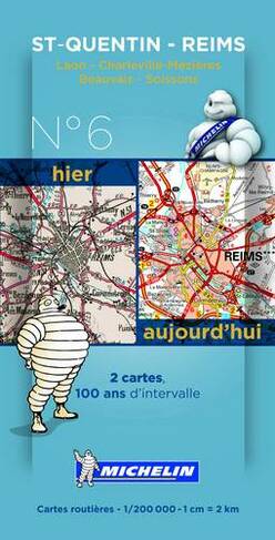 Sain-Quentin - Reims Centenary Maps: (Michelin Historical Maps 8006)