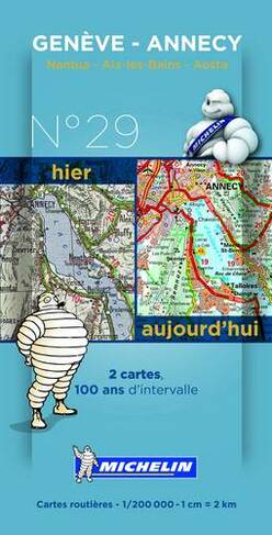 Annecy Centenary Maps: (Michelin Historical Maps 8029)