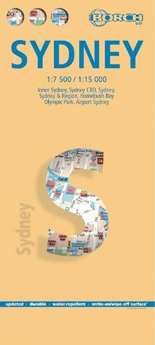 Sydney, Borch Map: Sydney, Inner Sydney, Sydney CBD, Sydney & Region, Homebush Bay, Olympic Park, Airport Sydney (Borch Map 8th Revised edition)