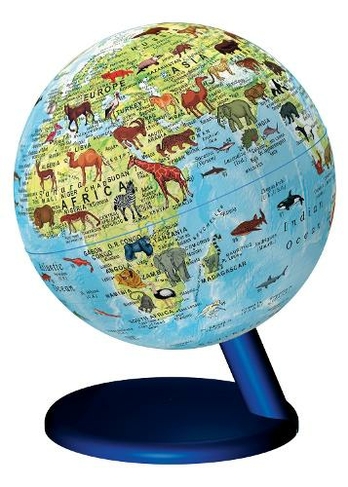 Animal Illuminated Globe 15cm: Animal Globe by Stellanova with USB port (Stellanova Globes)