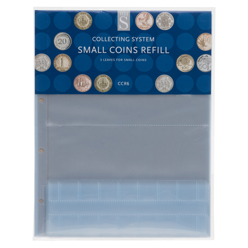 WHSmith Collecting System Small Coins Refills CCR6 (Pack of 3)