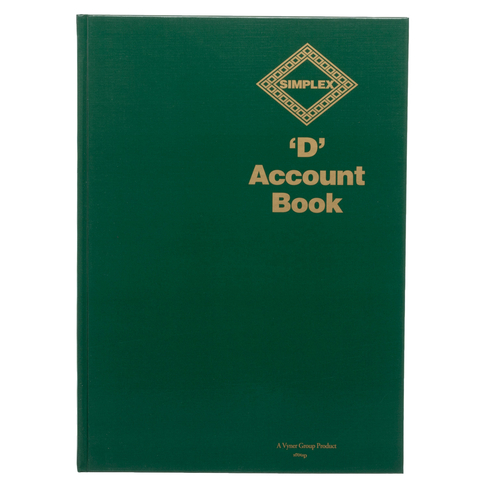 Simplex D Large Account Book