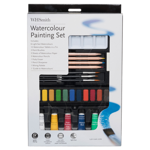 WHSmith Watercolour Paint Set