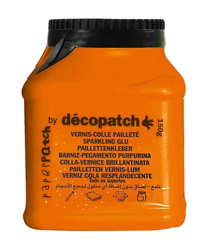 Decopatch Paperpatch Glue with Glitter 150g