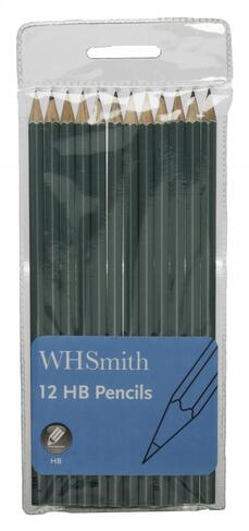 WHSmith Silver HB Pencils (Pack of 12)