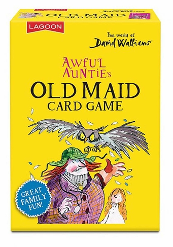 Lagoon David Walliams Awful Auntie's Old Maid Card Game 